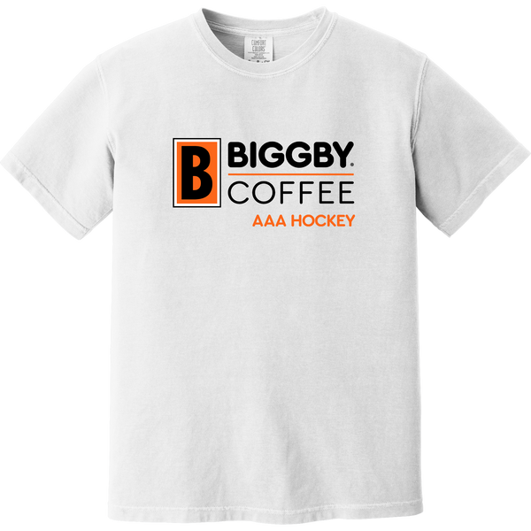 Biggby Coffee AAA Heavyweight Ring Spun Tee