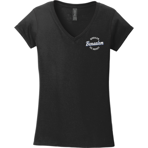 Bensalem Softstyle Ladies Fit V-Neck T-Shirt