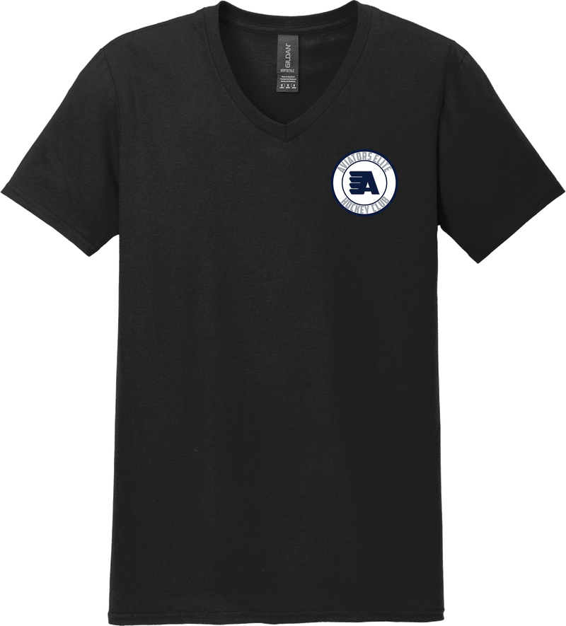 Aspen Aviators Softstyle V-Neck T-Shirt