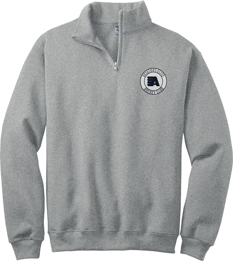Aspen Aviators NuBlend 1/4-Zip Cadet Collar Sweatshirt