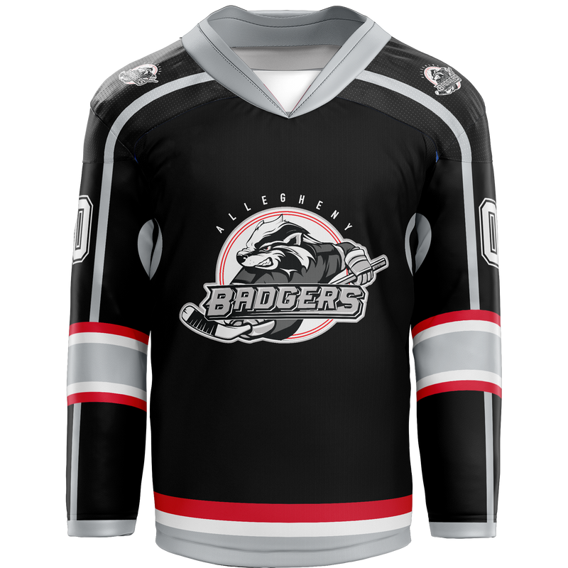 Allegheny Badgers Youth Player Sublimated Jersey