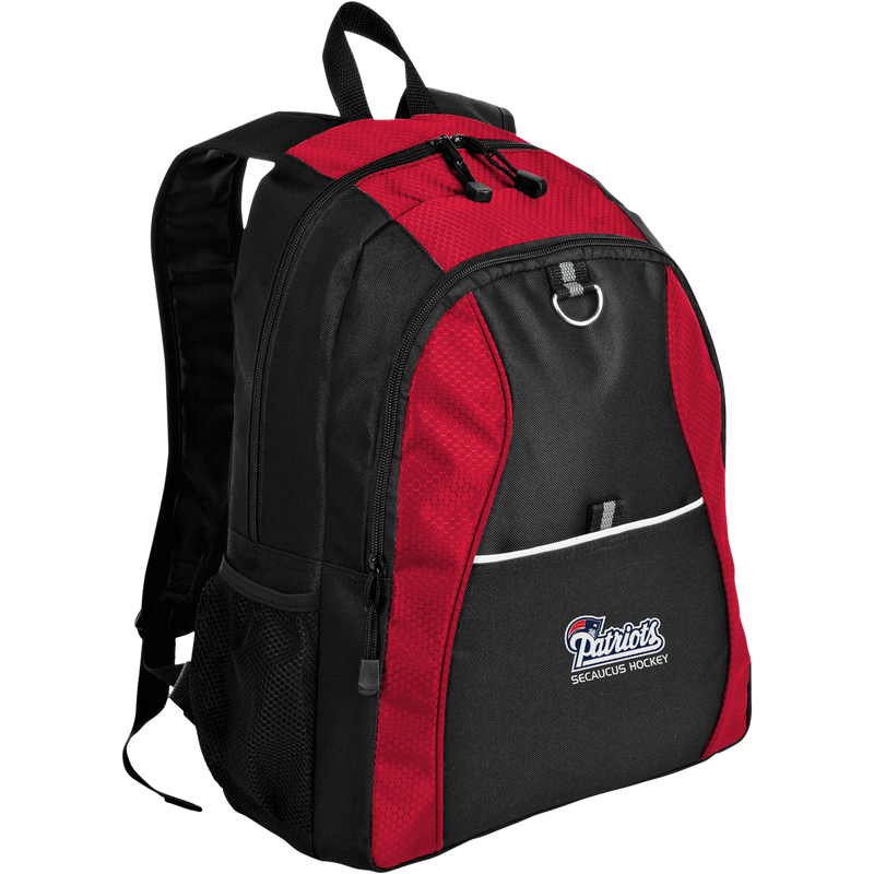 Secaucus Patriots Contrast Honeycomb Backpack