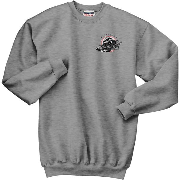 Allegheny Badgers Ultimate Cotton - Crewneck Sweatshirt