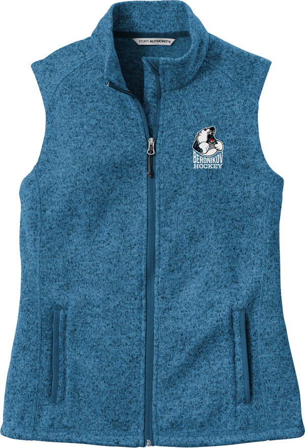 Berdnikov Bears Ladies Sweater Fleece Vest