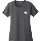 GAP Hockey Ladies PosiCharge Tri-Blend Wicking Scoop Neck Raglan Tee