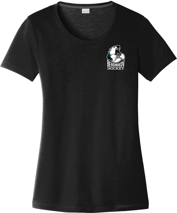 Berdnikov Bears Ladies PosiCharge Competitor Cotton Touch Scoop Neck Tee