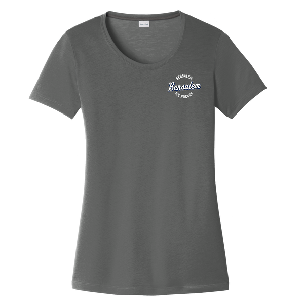 Bensalem Ladies PosiCharge Competitor Cotton Touch Scoop Neck Tee