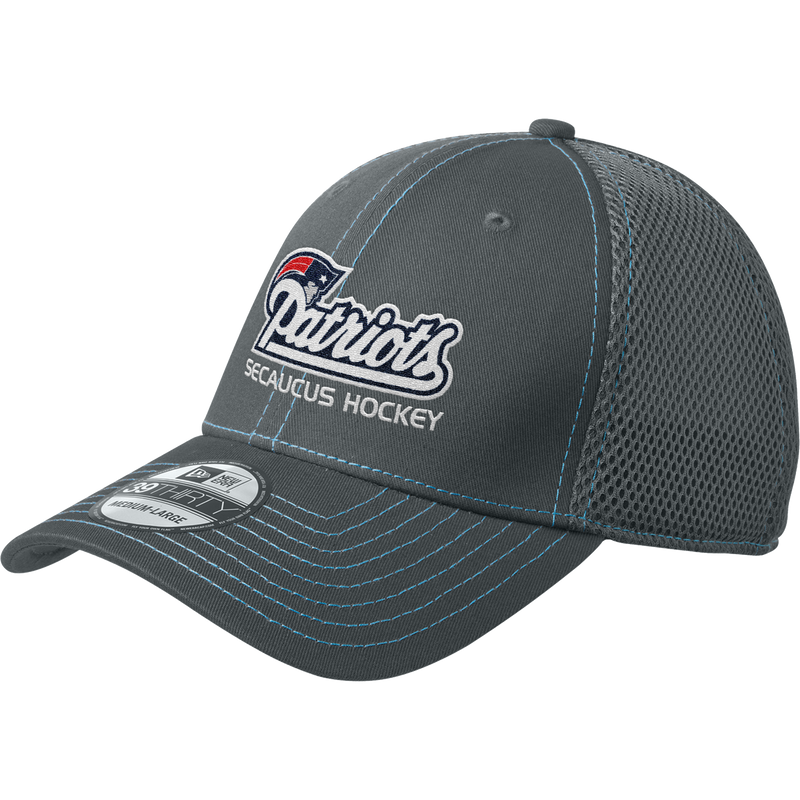 Secaucus Patriots New Era Stretch Mesh Contrast Stitch Cap