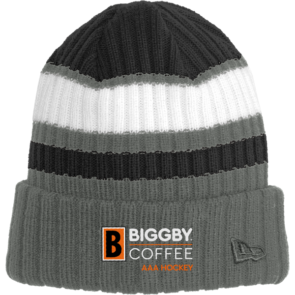 Biggby Coffee AAA New Era Ribbed Tailgate Beanie