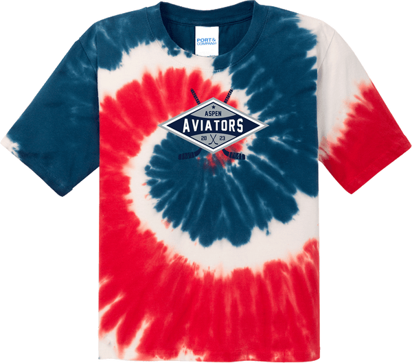 Aspen Aviators Youth Tie-Dye Tee