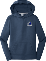 Brandywine Outlaws Youth Performance Fleece Pullover Hooded Sweatshirt