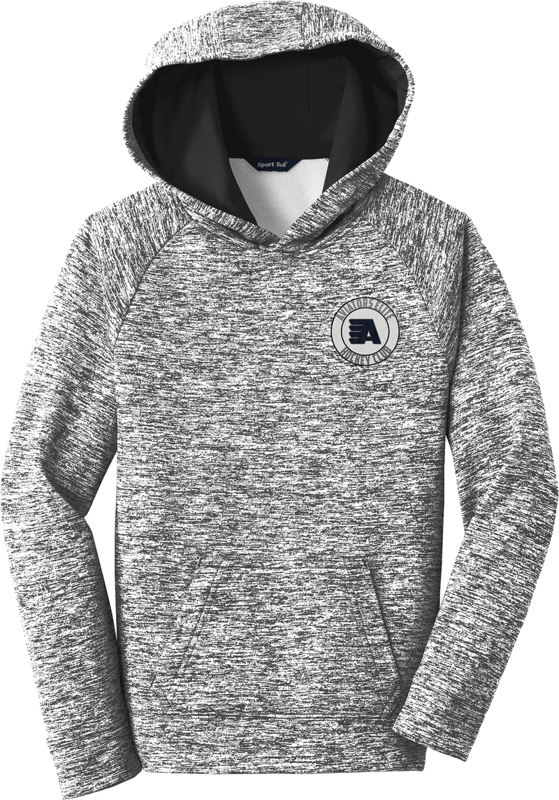 Aspen Aviators Youth PosiCharge Electric Heather Fleece Hooded Pullover