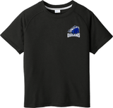 Brandywine Outlaws Youth PosiCharge  Tri-Blend Wicking Raglan Tee