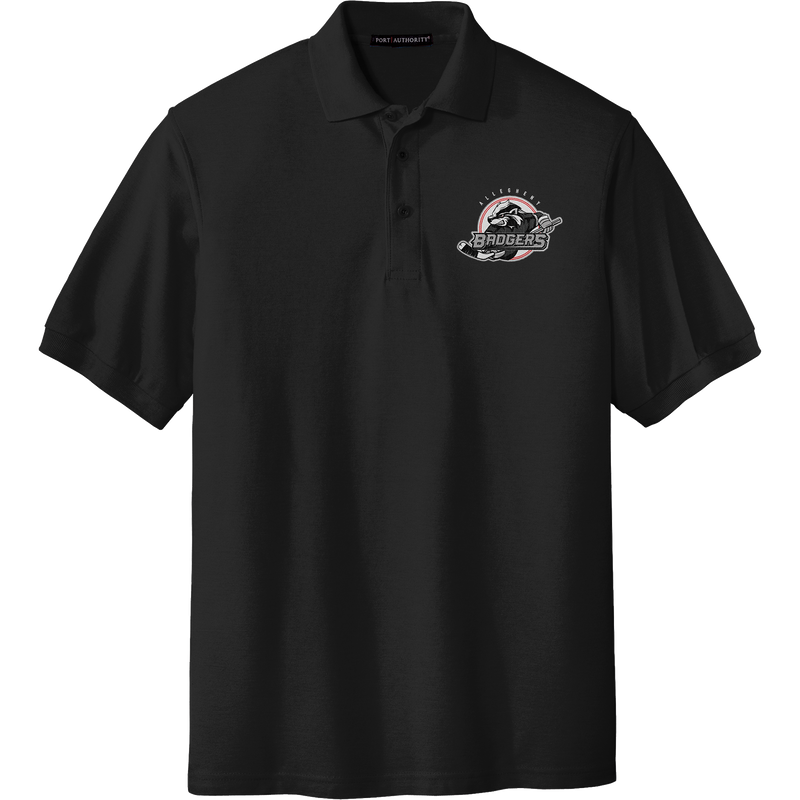 Allegheny Badgers Adult Silk Touch Polo