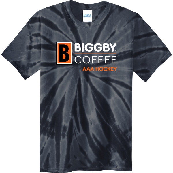 Biggby Coffee AAA Youth Tie-Dye Tee